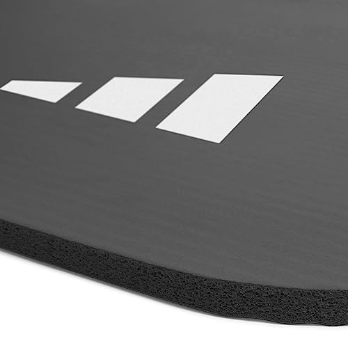 Adidas 10mm NBR Yoga Mat with Carry Strap — Grey — view 9
