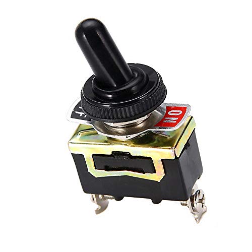 PolarLander 5Pcs x SPST 2Pin Heavy 15A 250V ON/OFF...