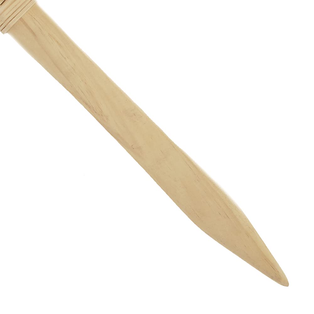 All Wood 27 1/4" Roman Sword Intended for Practice Swordplay, Cosplay, Costumes, Props, Indoor, and Outdoor Practices (NOT a Weapon)