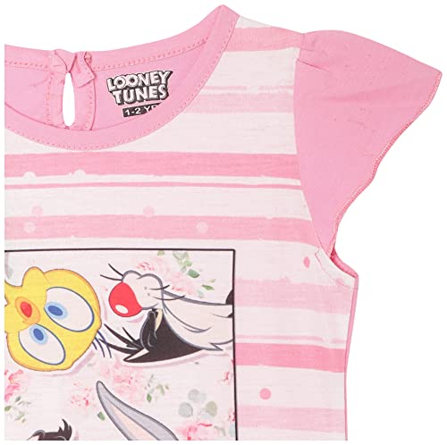 Image of Baby-Girl's Cotton A-Line Knee-Length Dress
