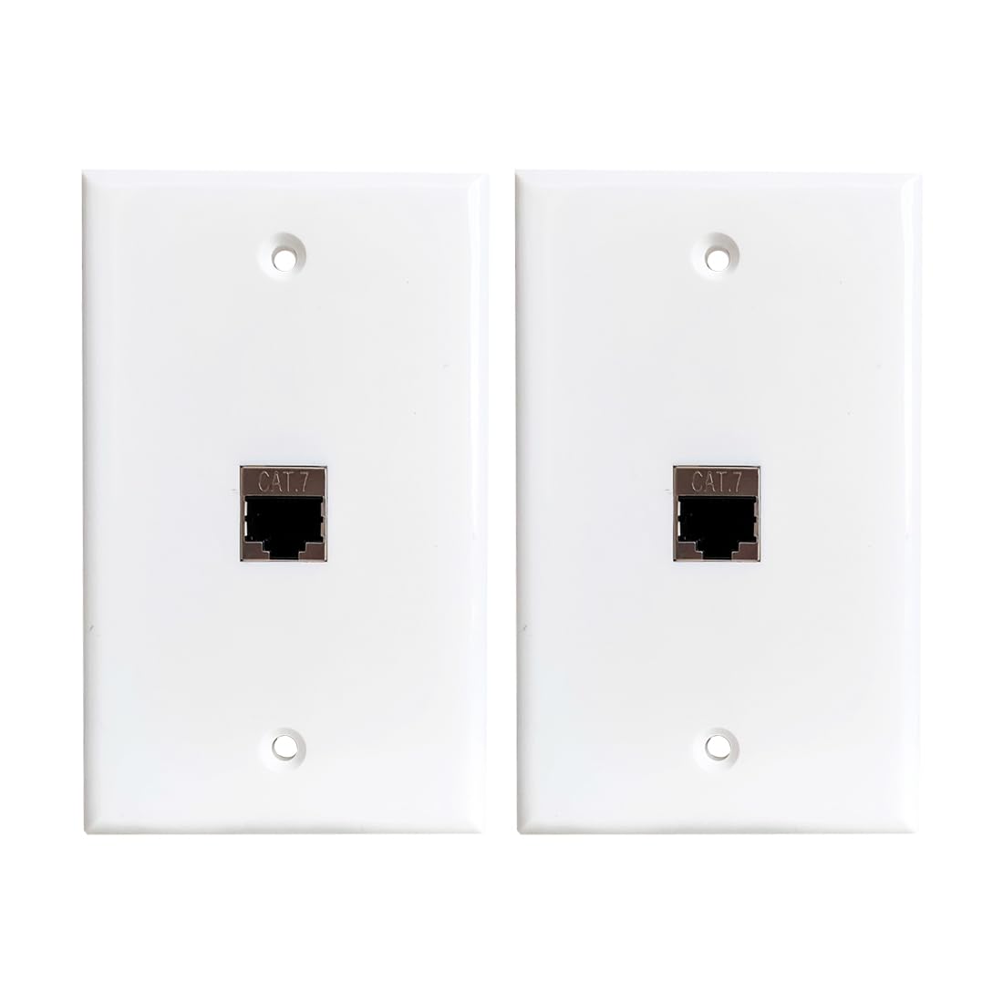 Plaque murale Ethernet CAT7 pour connecter votre Smart TV et console de jeux