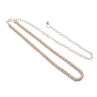 Algopix Similar Product 12 - LeeZAKA Adjustable Waist Chain Casual