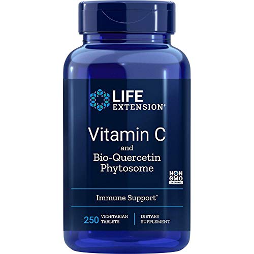 Life Extension Vitamin C with Dihydroquercetin 1000 mg, 250 Vegetarian Tablets Life Extension Vitamin C with Dihydroquercetin 1000 mg, 250 Vegetarian Tablets