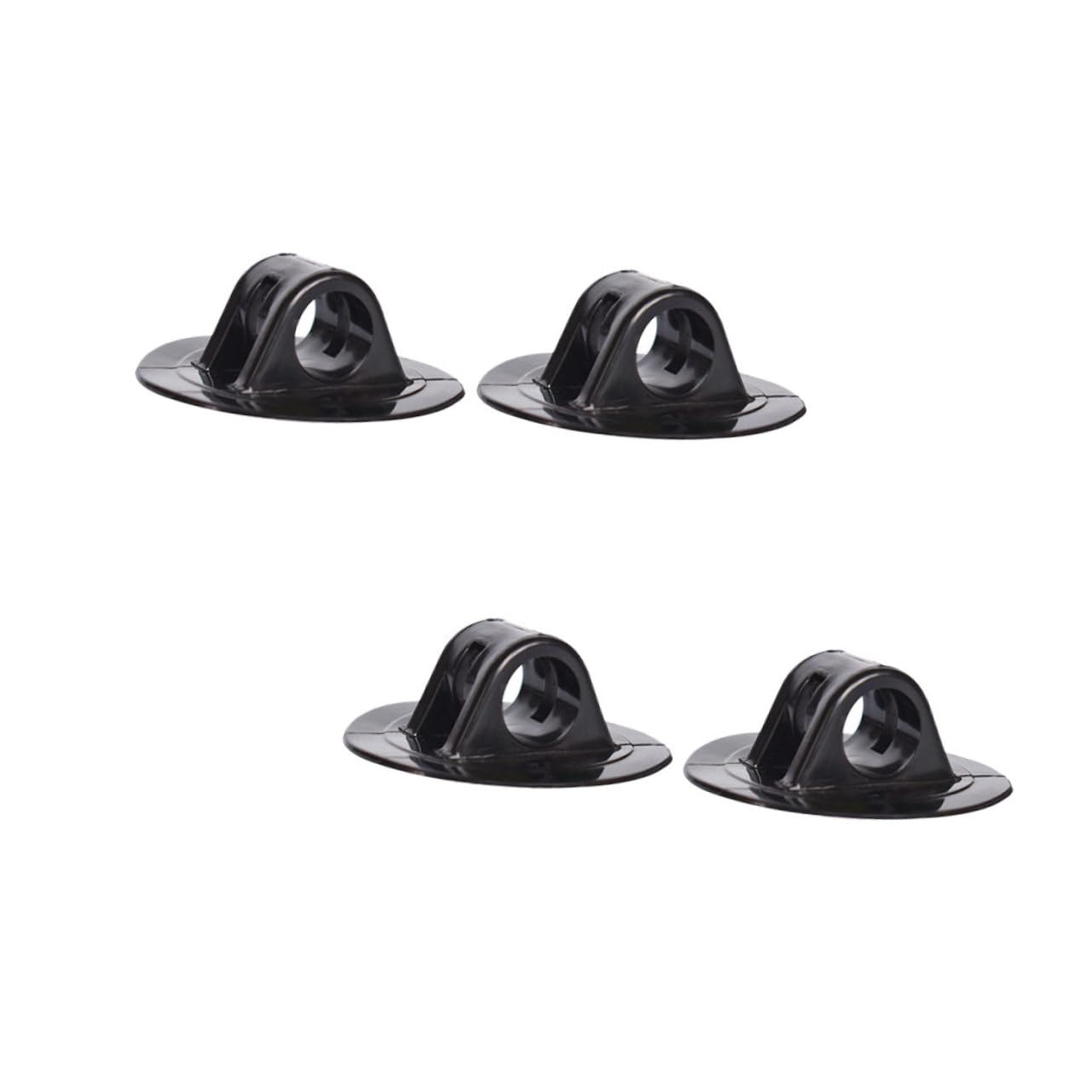 BRIGHTFUFU 2sets Motor Mount Clip for Kayak Inflatable Boat Engine Mounting Bracket Boat Motor Mount Buckle 4pcs*2