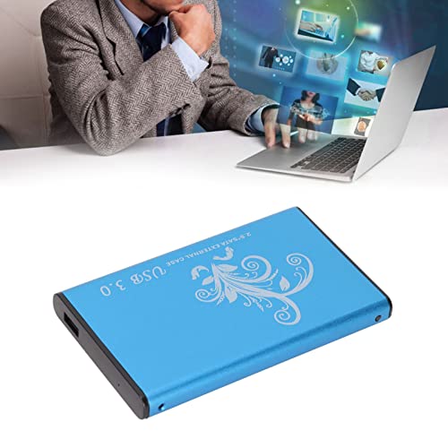 Caja externa 2.5" USB 3.0 aluminio 4TB azul miniatura 5