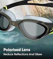 Speedo Biofuse 2.0 Schwimmbrille | Patentierte einfache Anpassung | Anti-Beschlag | Wasserdicht | Verbesserte Passform | Verbesserter Komfort – Ansicht 8