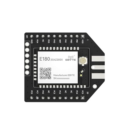 EBYTE Kits de desarrollo de pruebas para módulo inalámbrico EFR32MG21 Zigbee 3.0 E180-2G4Z20SX E180-2G4Z20SX-TB con antena PCB
