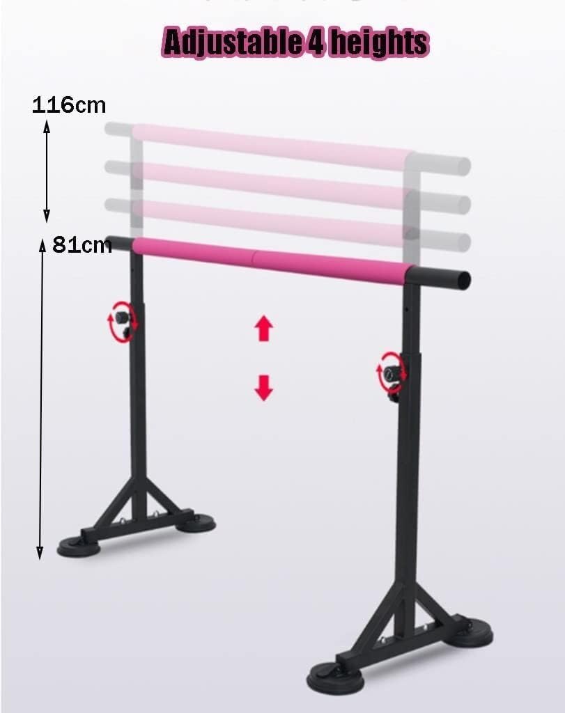 Adjustable Steel Ballet Poles for Adults and Children, Portable and Movable Training Sticks Suitable for Dance/Gym Use