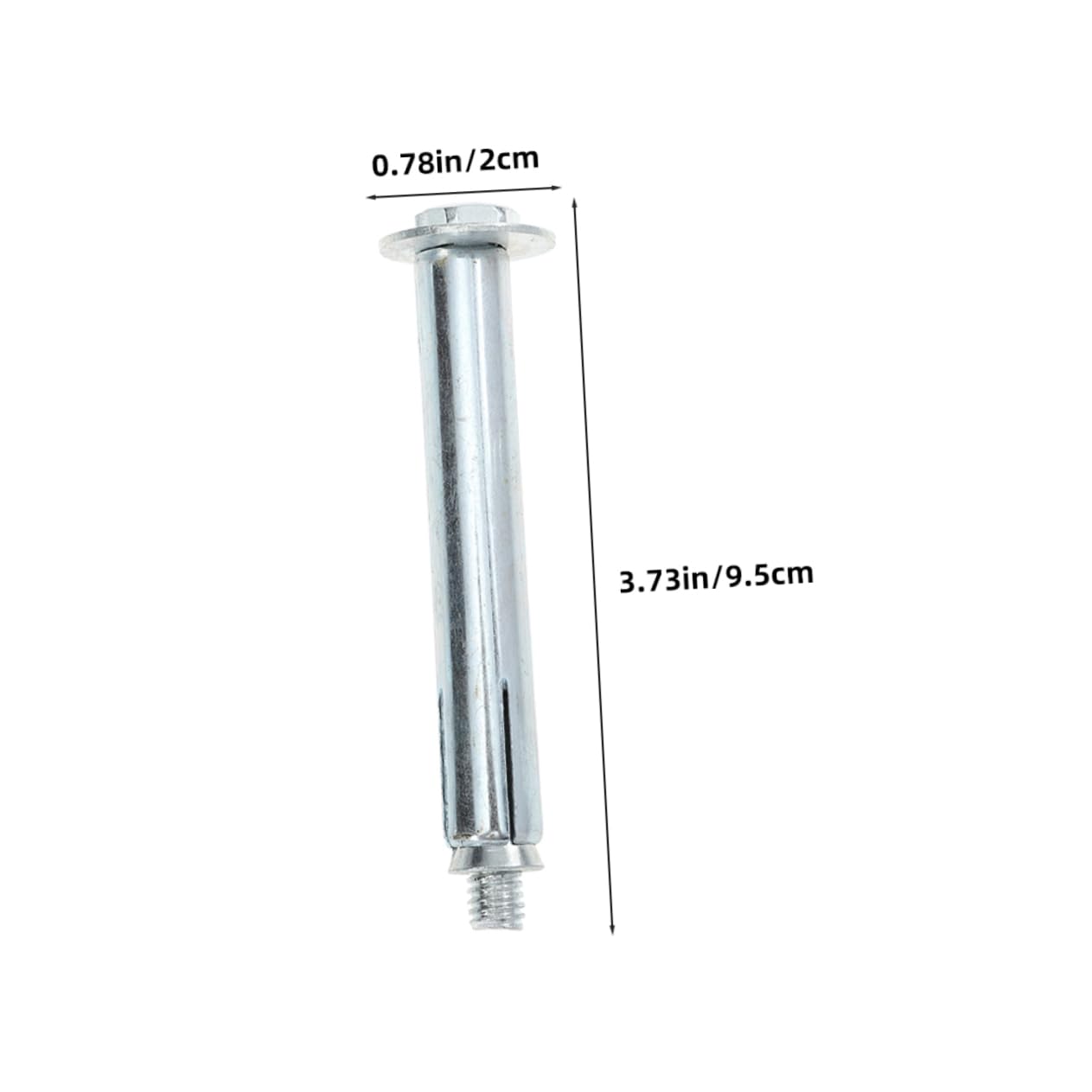 Alipis 20pcs Heavy Duty Expansion Anchor Bolts for Concrete for Driveway Installation Easy to Use Material