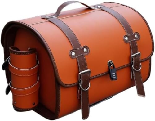 SLLS バイクリアボックス 大容量 フルフェイスヘルメット収納対応 防水生地 ロック機能着脱式小物収納 オートバイ用 旅行・ツーリング・通勤・通学適合