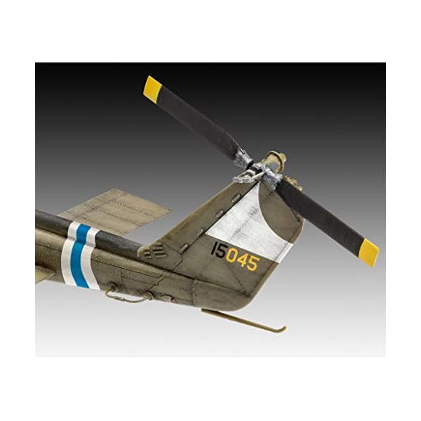 Revell RV04960, Länge 46cm 14 Modellbausatz Bell UH-1C im Maßstab 1:35, Level 5, Multicolour – Bild 7