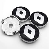 Radaufkleber: Aluminium Without Radkörper Kappen Nabenkappen für Räder Renault- Espace Twingo Megane Koleos 4 stücke 56mm und 60mm Emblem Rad Center Hub Caps Abzeichen Abdeckungen Auto Styling Auto Zubehör (Color : Y2)