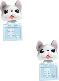 SAFIGLE 2 Peças Decorações De Carro Interior Enfeite De Carro Decorações De Bolo Enfeite De Bolo Interior De Carro Enfeites De Balanço Para Carros Balançando A Cabeça Boneca Enfeites De