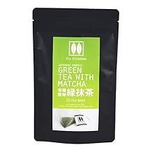Organic Single-origin Japanese Matcha Green Tea Ryoku-Matcha 20 Tea Bags by Tea Kitamura