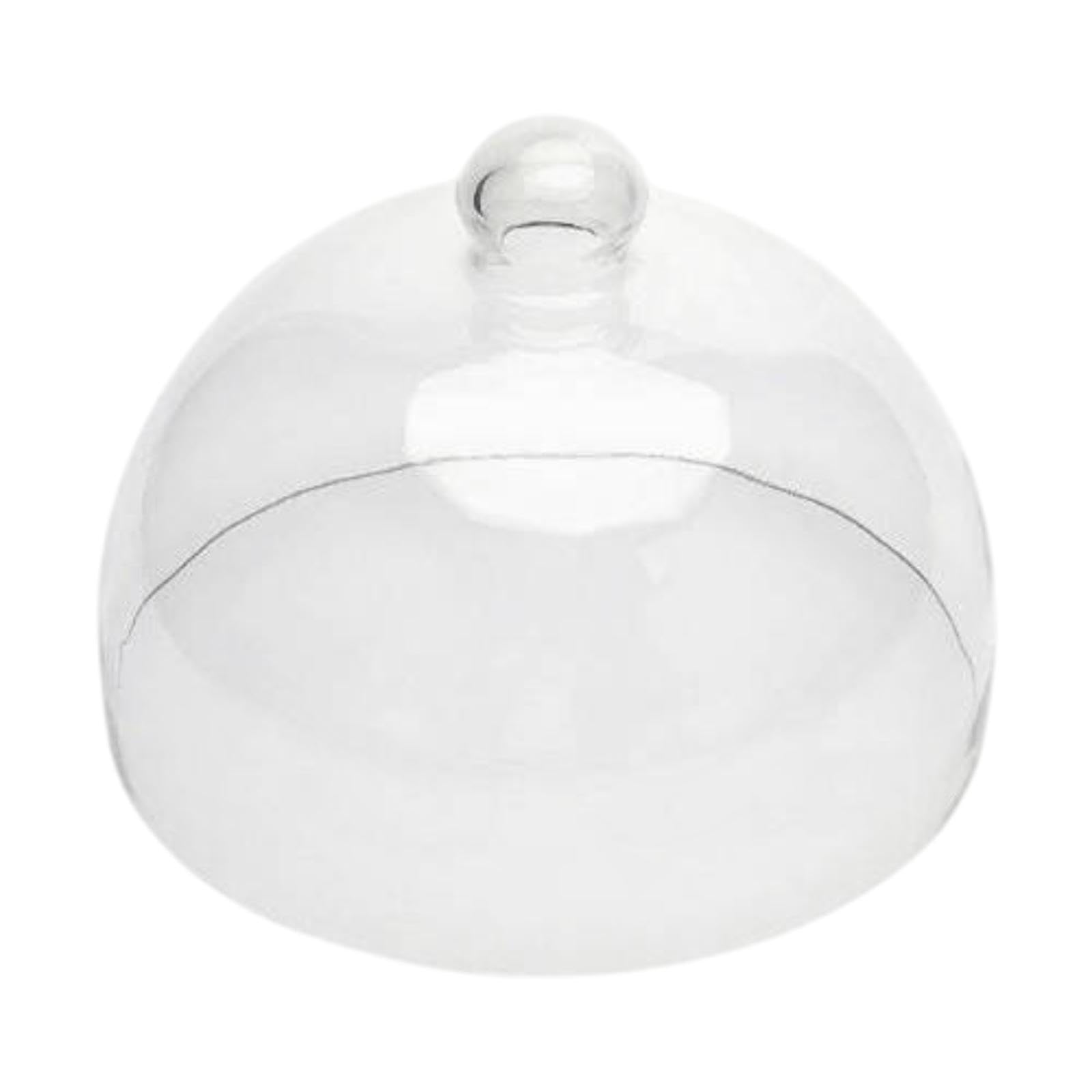 Tapa Transparente para Pasteles, Campana de Exhibición para Pasteles, Tapa Decorativa Transparente para Pasteles, Cúpula para Alimentos, Ideal para Fi, 15.3x22.7cm