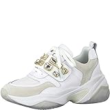 Tamaris 23785-24 Damen Schnürhalbschuhe,sportlicher Schnürer,Da.-Schnürer,Halbschuh,Schnürschuh,Strassenschuh,Sneaker,Schnürer,Freizeitschuh,Plateau-Sohle,Frauen,WHITE(Weiß)
