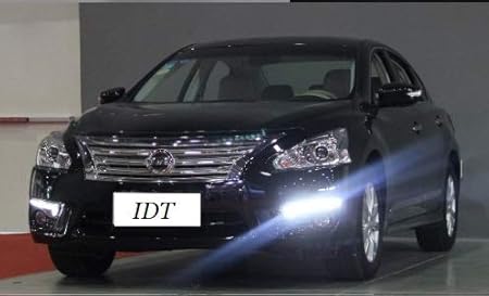 Amazon 日産 L33 ティアナ Led デイライト フォグ ランプ ヘッドライト フォグランプ 車 バイク