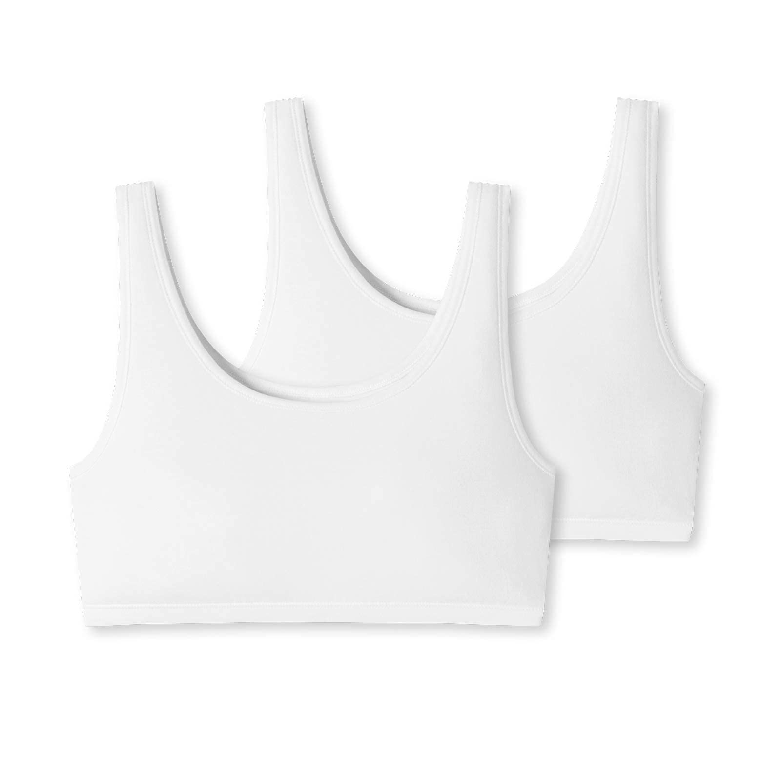 Uncover by Schiesser Women's 2pack Bustier Underwear, Weiss, XL