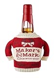 Maker's Mark Bottle Sweater White