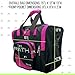 Pyramid Path Pro Deluxe Single Tote - Black/Hot Pink