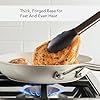 KitchenAid Hard Anodized Ceramic Nonstick Cookware Frying/Skillet Pan, 12.25 Inch Non Stick Fry Pan with Stainless Steel Handle - Porcelain White #4