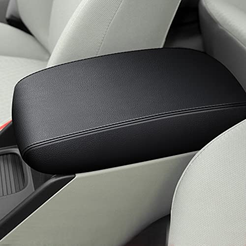 AOMSAZTO Armrest Cover for Civic Honda 2012-2015 Black Center Console Pad for Civic