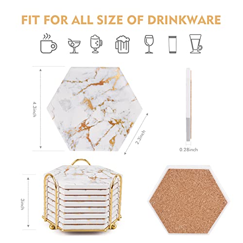 Dessous de verre en marbre de bar table basse design moderne - 5