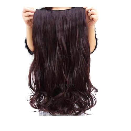 Image of Artifice 5 Clips 24inch Clip in Hair Extensions Thick Long Hair Extensions Upgrade Soft Lace Weft Lightweight Hair Extensions for Any Event for Girls Women BROWN