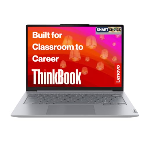 Image of Lenovo Smartchoice ThinkBook 14, AMD Ryzen 7 250, 16GB RAM, 1TB SSD, WUXGA IPS 14 inch (35.56cm), Windows 11 Home, Arctic Grey, 1.36Kg, 21V0A01VIG, Fingerprint, Backlit, 400 Nits, 1Y Warranty, Laptop