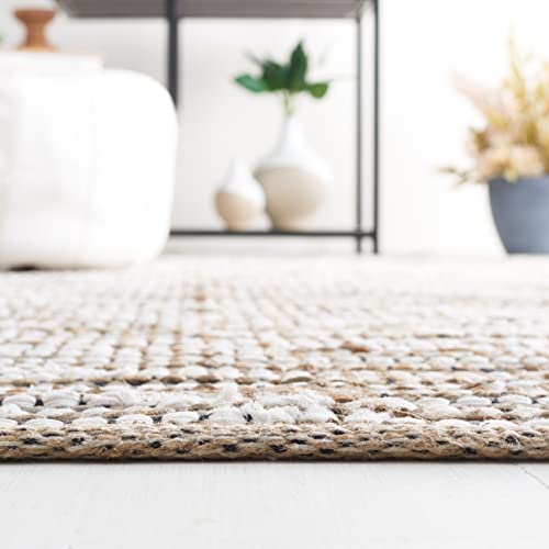 Tapete SAFAVIEH 8x10 Beige/Ivory Hecho a Mano miniatura 4