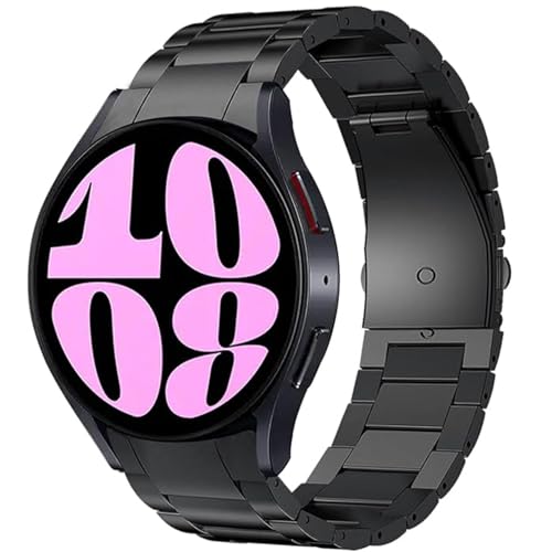 [GYOKUYU] ���^���o���hFOR FOR Galaxy Watch 7/FE/6/5 Pro/5/4 44mm/40mm/Classic 46mm/42mm /43mm/47mm /45mm �o���h �X�e�����X�ގ� Galaxy Watch 6 Cl