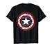 Marvel Captain America Avengers Shield Comic Graphic T-Shirt