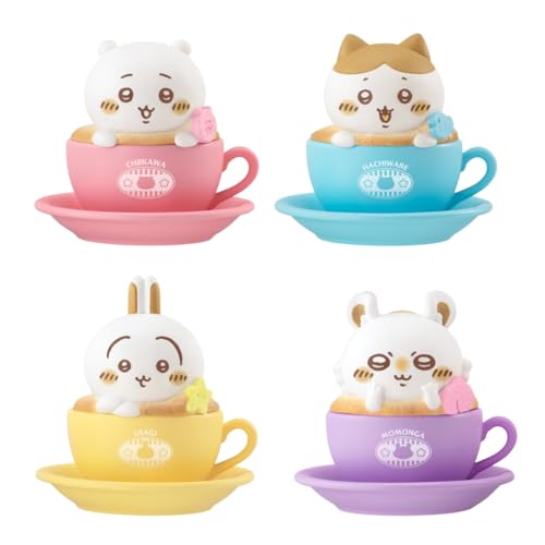 【4種アソートセット】キャラテアートケース ちい．かわ 1, ちい．かわラテ 2, ハチワレラテ 3, うさぎラテ 4, モモンガラテのサムネイル