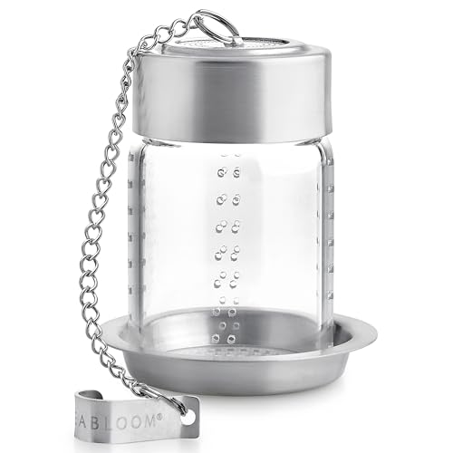 Teabloom Elegant Glass Tea Infuser