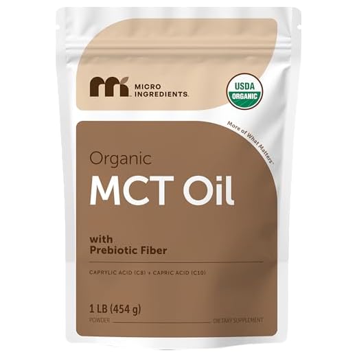 MCT Oil Powder with Prebiotic Fiber