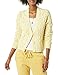 Goodthreads Marled Long Sleeve Fisherman Cable Cardigan Pullover Sweater, Blassgelb Meliert, XS