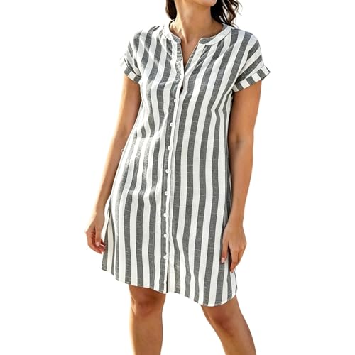 Chemise rayée décontractée ajustée la pièce premium de votre été