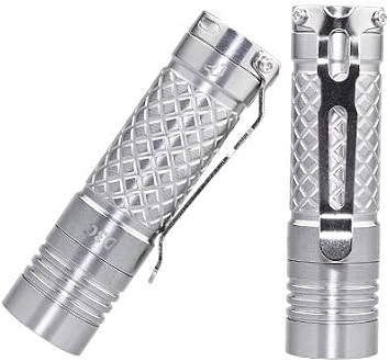 Eagletac D3C Clicky Titanium XM-L2 LED -800 Lumen -Compact Everyday Carry Flashlight