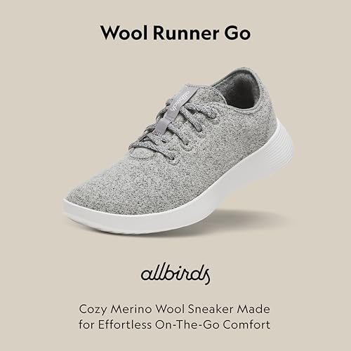 Allbirds Men's Wool Runner Go, Breathable Merino Wool Sneakers3