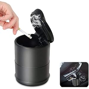 Auto Aschenbecher, Auto Aschenbecher mit Deckel Tragbare Auto Rauchfreien Aschenbecher Tragbare Auto Aschenbecher…