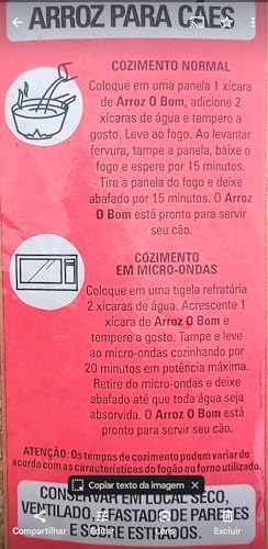 arroz para cachorro o bom pra cachorro 5kg