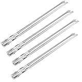 Derurizy 19.5" 62752 Grill Burner Set for Weber Genesis 300 Series, Burner Tube Replacement Weber Ge