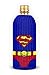 Superman Suit Freaker - One Size Fits Every Bottle - Can Cozy / Bottle Insulator - Made in America
