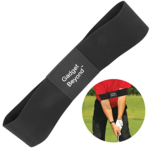 Gadget Beyond Golf Swing Training Aid, Swing Correcting Arm Band Golf arm Training aid Black, Golf Swing aids Training,Golf Swing Trainer - Image 6
