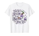 Funny Teacher Halloween Witch Riding Broom Apparel