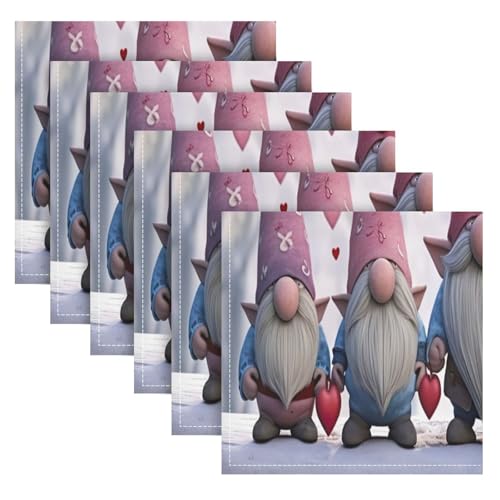 Servilletas de Tela Qilmy Set 6 pcs 20x20 in miniatura 1