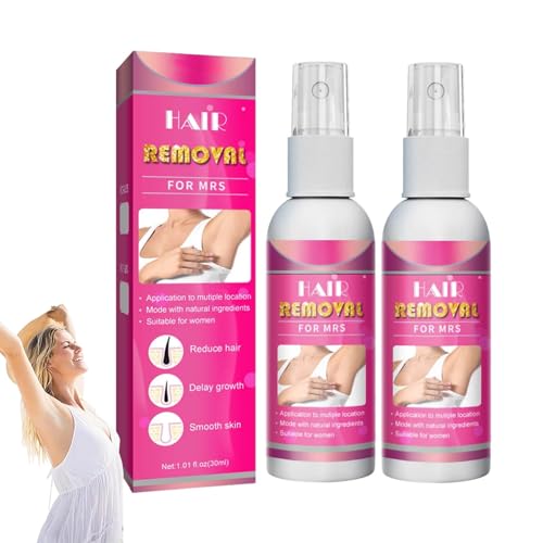 2PC Halb-dauerhaftes Haarentfernungsspray, 30 ml Sanftes,...
