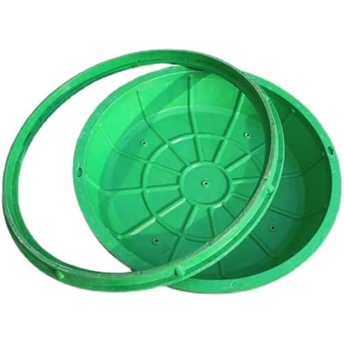 Tapa de resina para pozo de registro que soluciona olores en arquetas exteriores de 28cm