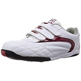 [キタ] 安全靴 作業靴 メガセーフティ 3本マジック ローカットタイプ MK-5020 ホワイト/ワイン 26 cm