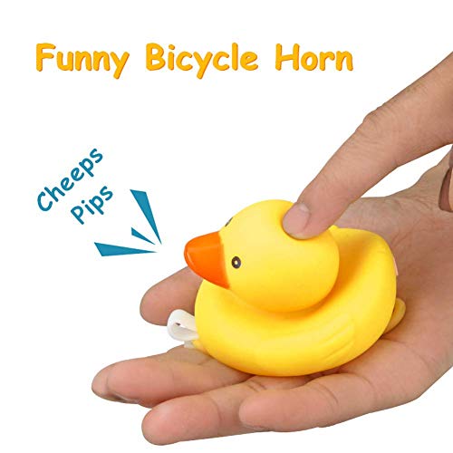 Nekrash NE-19103 Duck Bike Bell, Rubber Duck Bicycle Accessories thumb #3